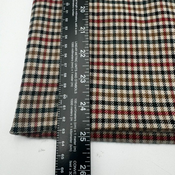 Zara Plaid Ankle Pants - Black, Red, Green - Picture 7 of 11